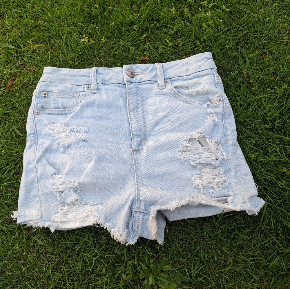 American Eagle Stretch Daisy Duke Shorts